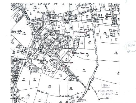 1890 Ordnance survey map