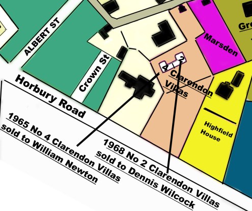 1968 map for Clarendon