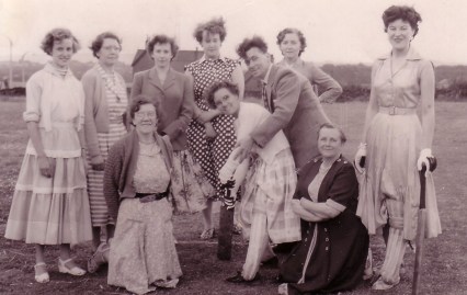 South Ossett Ladies Cricket Team 1956