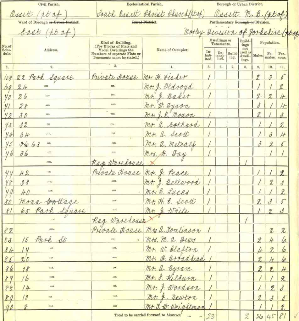 1911 Census-68 - 90