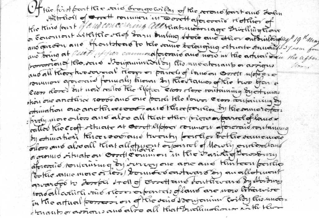 Wilby Deed pt 2 1837