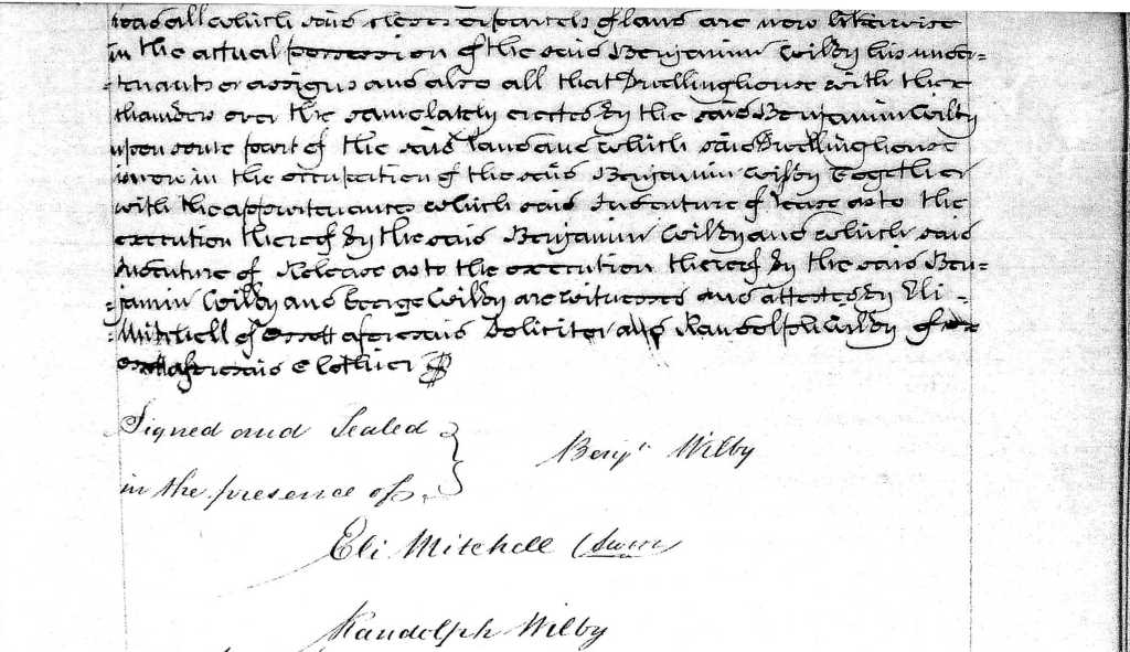 Wilby Deed pt 3 1837