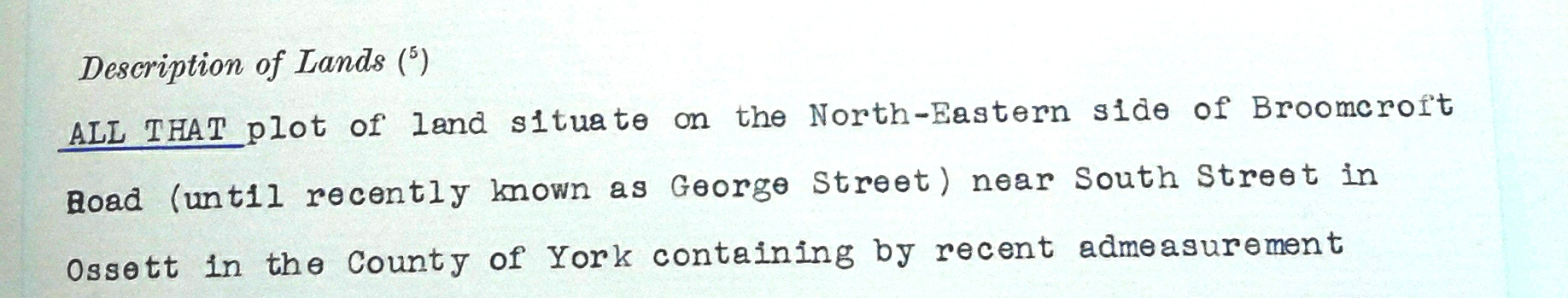 sample re Broomcroft 10.13.44